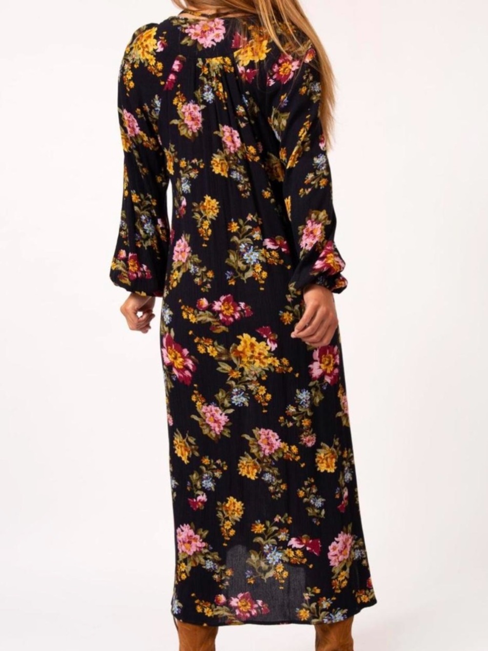 Natural Life Women’s Rowan Floral Maxi Dress size Medium - Picture 3 of 12